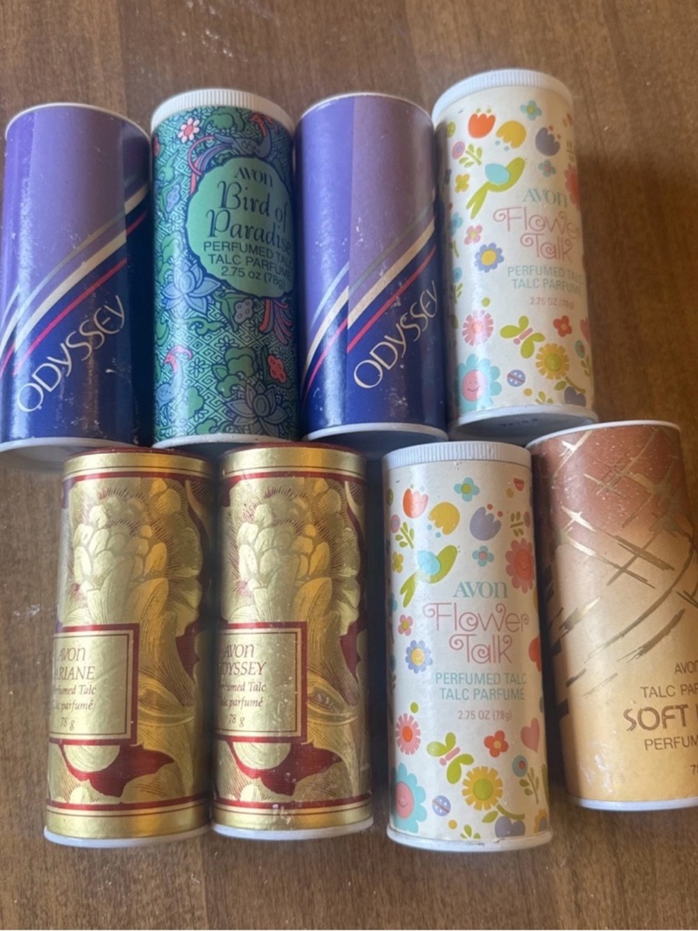 Avon Talc Collection - vintage (NEW)